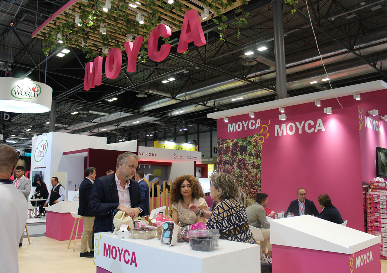 MOYCA refuerza su liderazgo europeo con su participación en Fruit Attraction